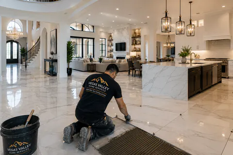 Vegas Valley Tile Installation project photo