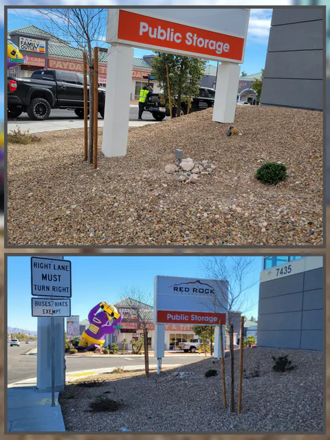 Commercial repair project photo showing tenant improvement, maintenance or punch-list work