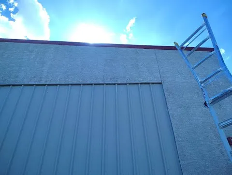 Commercial exterior wall panel and facade repair photo
