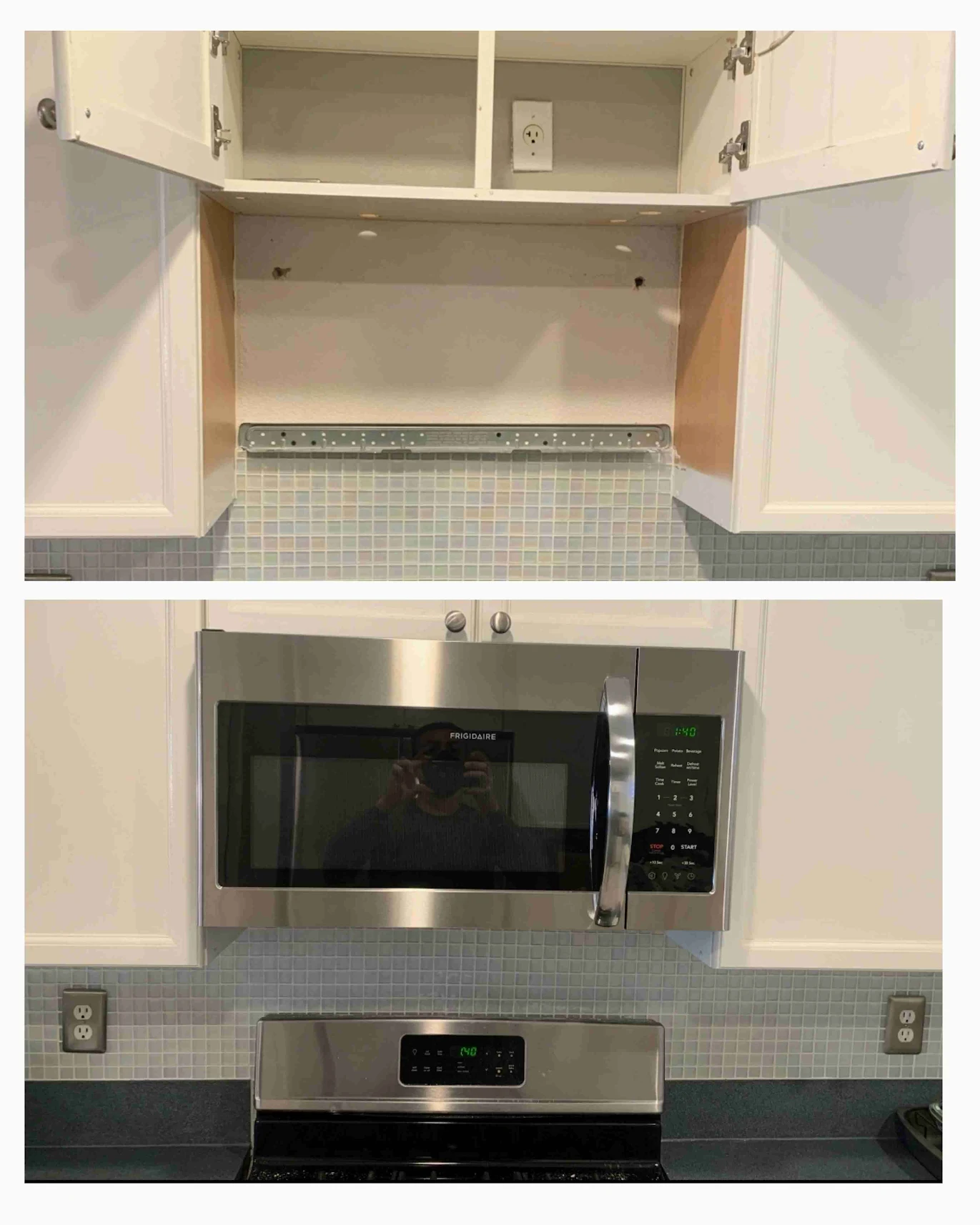 Before and after home repair result in Las Vegas