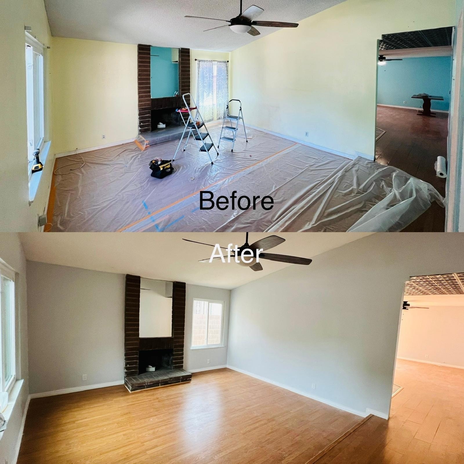Before and after remodeling support in Las Vegas